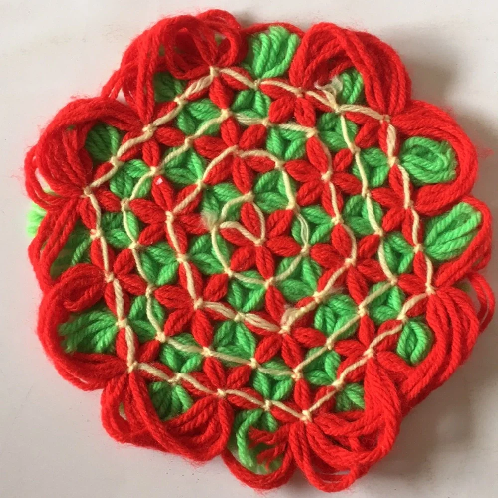 🐠 4 handcrafted potholders